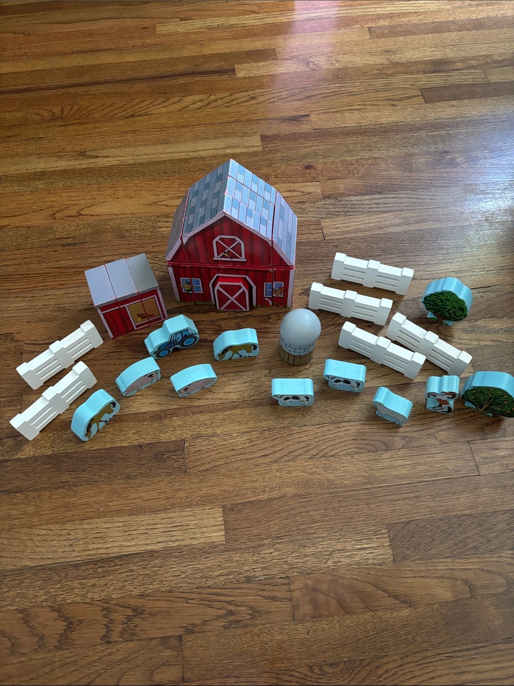 Melissa & Doug wooden farm play set